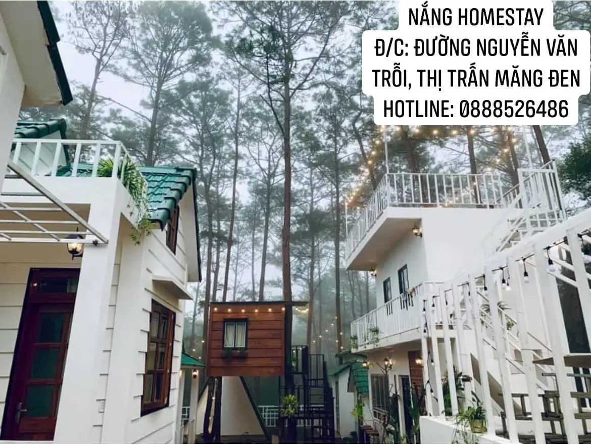 Tổng hợp 31 homestay khách sạn đẹp nhất ở Măng Đen 3 Tổng hợp 31 homestay khách sạn đẹp nhất ở Măng Đen Nguồn Facebook: Group Măng Đen